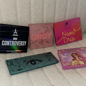 Eyeshadow bundle urban decay jeffree star cosmetics limecrime